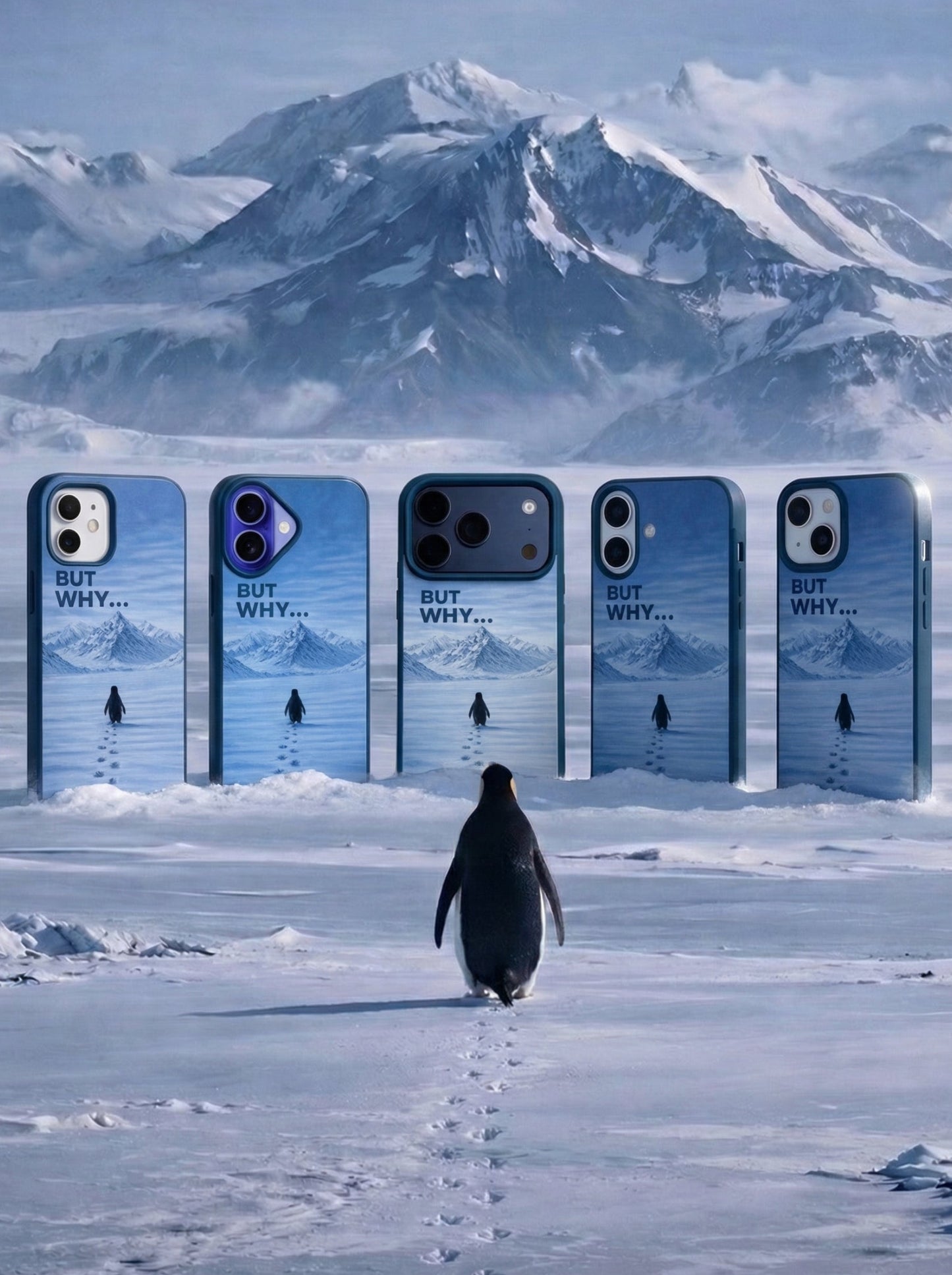 But Why Penguin? Iphone case.